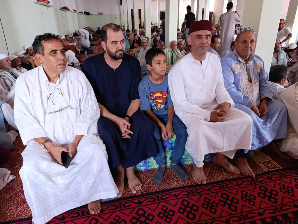 image-1024x771 السيد عبد الصمد قيوح يقوم بزيارة للمدرسة العتيقة سيدي امحند أو ابراهيم بجماعة الدير بمناسبة تنظيم موسمها السنوي